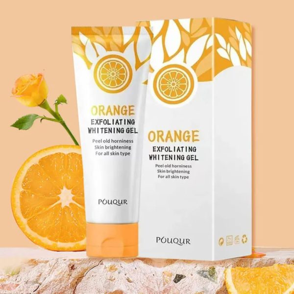 Orange Exfoliating Gel for Glowing Skin – 